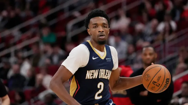 ▲紐奧良鵜鶘與防守悍將Herb Jones達成一紙為期3年總價6800萬美元（約合新台幣19.8億元）的延長合約，合約中包含2029-30賽季的球員選項。加上原本剩餘的兩年合約，總合約價值來到9700萬美元（約合新台幣28.3億元）。（美聯社／達志影像）