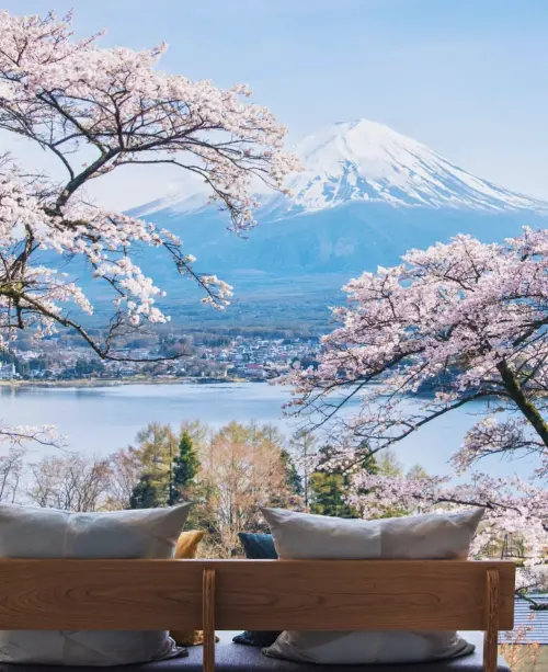 「虹夕諾雅・富士」讓人看到美景。(圖/FineDayClub) ▲「虹夕諾雅・富士」讓人看到美景。(圖/FineDayClub)