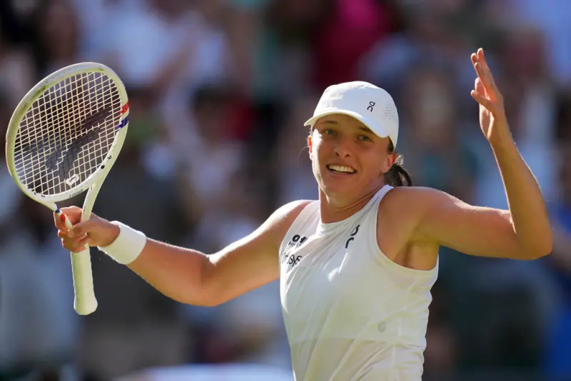 溫網／Swiatek橫掃Bencic！2：0晉級女單決賽　對手是Anisimova