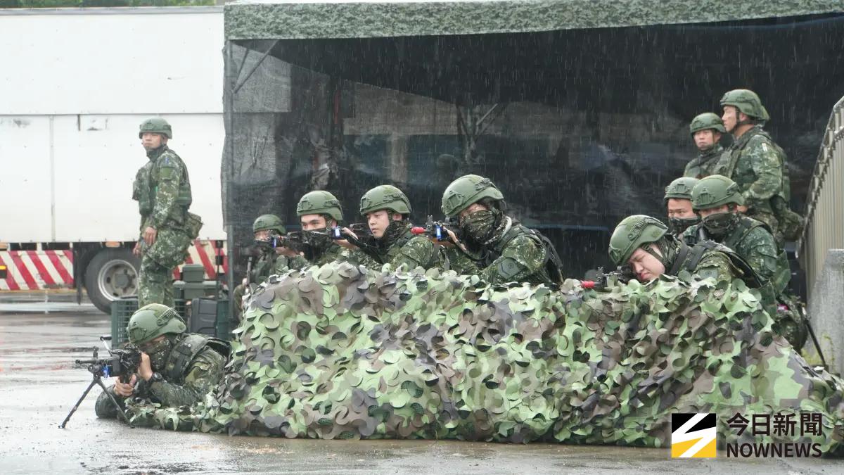 ▲漢光41號演習206旅戰支連臨戰演練。（圖／記者呂炯昌攝，2025.07.11）