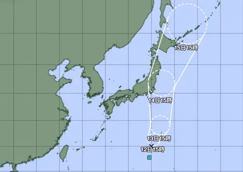快訊／颱風「百合」最快明生成！日氣象廳烈風警報　預估路徑出爐
