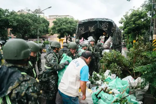 漢光同步救災　第四作戰區協助台南災後復原
