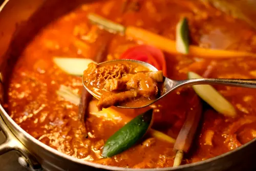 ▲佛羅倫斯番茄牛肚裡頭的牛肚相當入味，推出以來一直受到好評。（圖／記者葉盛耀攝）