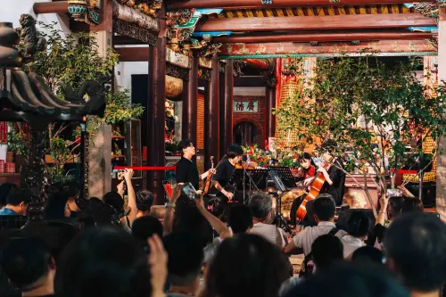 ▲由半線室內樂主辦的《音樂響宴》，13日下午2時在廣三SOGO 14F PLAY+互動廣場登場。（圖／廣三SOGO提供)