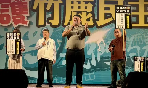 ▲游顥批評陳玉鈴為了操作對立不斷阻止地方建設，不配擔任民意代表。（圖／立委游顥提供，2025.07.11）