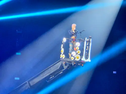 ▲三星最新一代演唱會神器Galaxy S25 Ultra，在手持10倍的狀態下，可以清晰捕捉精彩畫面。（圖／民眾提供）