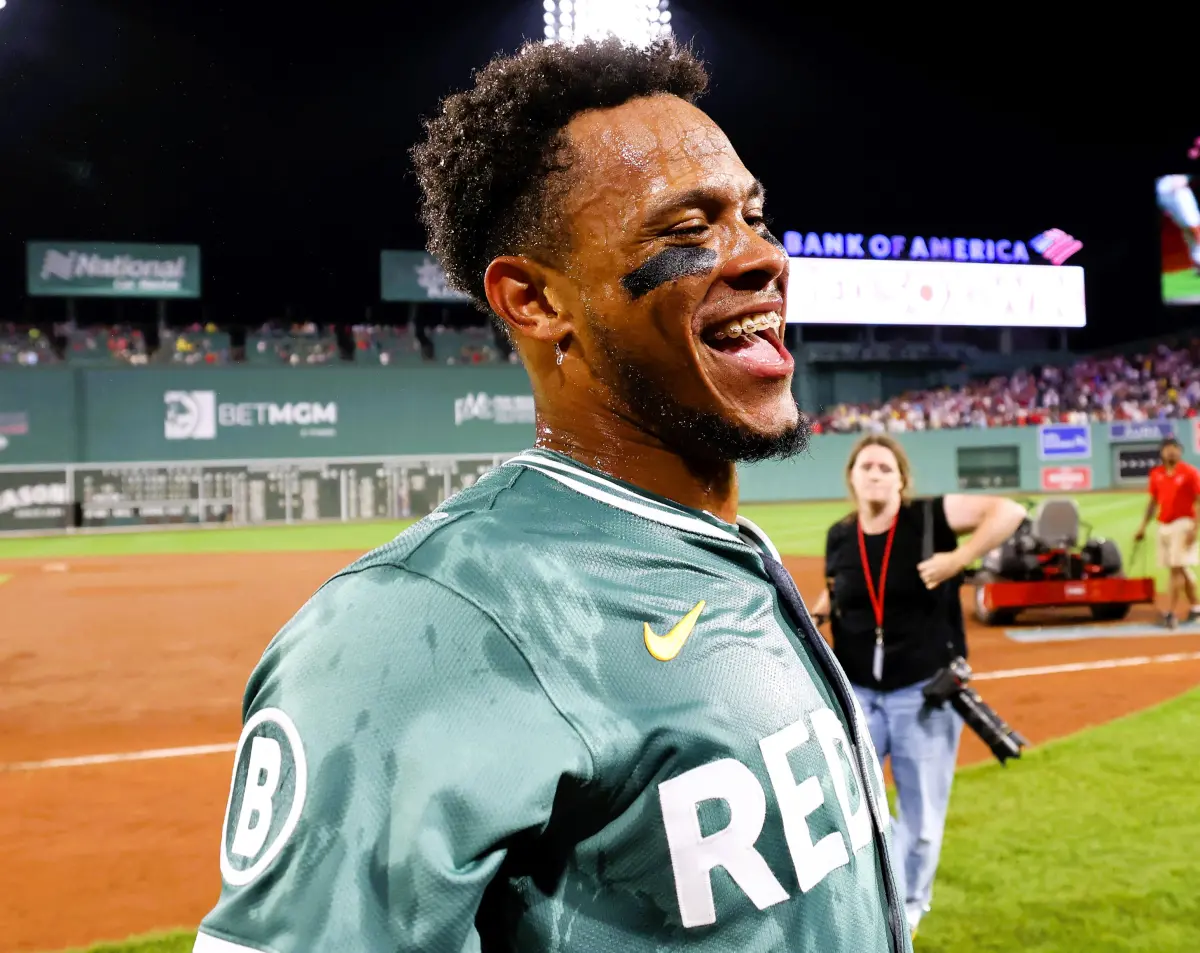 ▲Ceddanne Rafaela敲出再見全壘打。（圖／美聯社／達志影像）