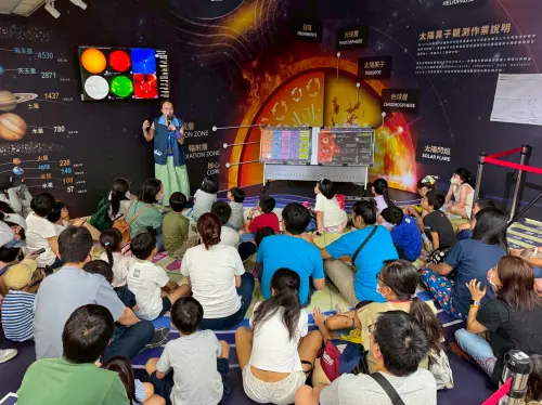 ▲中央氣象署114年開放參觀活動-太空天氣預報。(圖/中央氣象署提供) ▲中央氣象署114年開放參觀活動-太空天氣預報。(圖/中央氣象署提供)