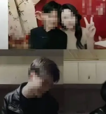▲外流影片中,一位年輕皮衣男甚至被爆出有未婚妻,合照都被挖出,且未婚妻非常漂亮,讓許多網友超傻眼。(圖/微博) ▲外流影片中,一位年輕皮衣男甚至被爆出有未婚妻,合照都被挖出,且未婚妻非常漂亮,讓許多網友超傻眼。(圖/微博)