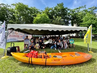 ▲奧運輕艇國手張筑涵今日也到場參與活動。（圖／主辦單位提供）