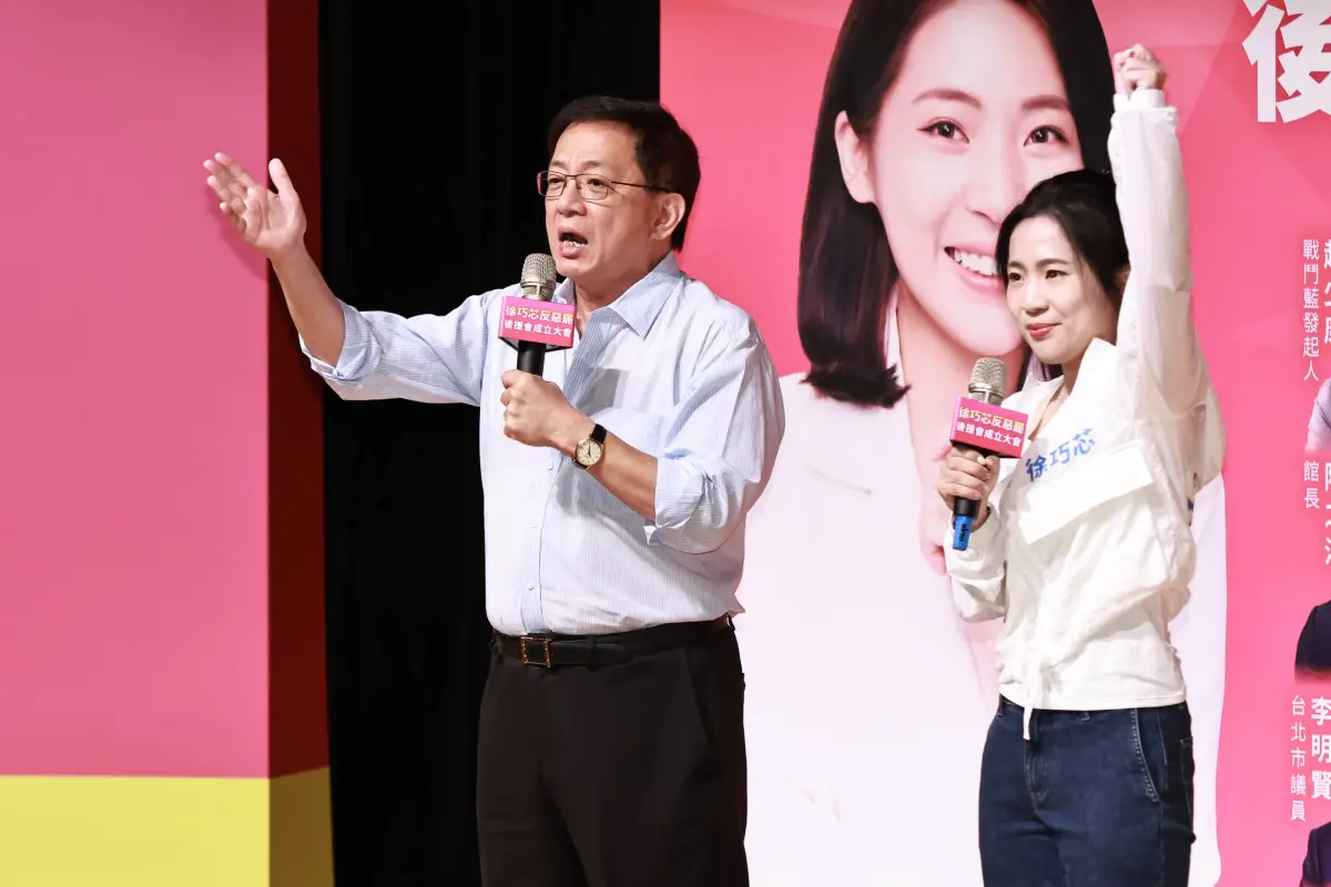 ▲管中閔痛批民進黨破壞過去行之有年的民主習慣。（圖／記者吳翊緁攝，2025.07.13）