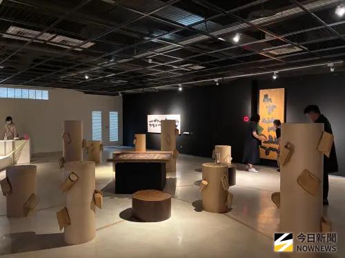 看見聲音,聽見城市 《聲紋風景》與市民共創台中集體聲紋 ▲核心作品《祈聲》以森林為靈感,營造出如祈福儀式般的聲音場域。(圖/記者金武鳳攝,2025.7.13)