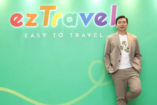 ▲易遊網25週年，易遊網APP更是到目前為止下載數已超過350萬，總經理提到近日在APP上有許多創舉。（圖／記者朱永強攝）