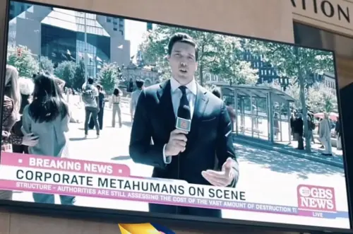 ▲威爾李維（如圖）出現在最新版《超人》電影裡的新聞畫面中，成為片中埋藏很深的彩蛋，包含對他父親克里斯多夫李維的致敬之意。（圖／摘自thelegacyofnerd）