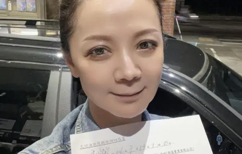 台八女星開車加油忘帶錢！素顏簽「人生首張切結書」解鎖隱藏服務
