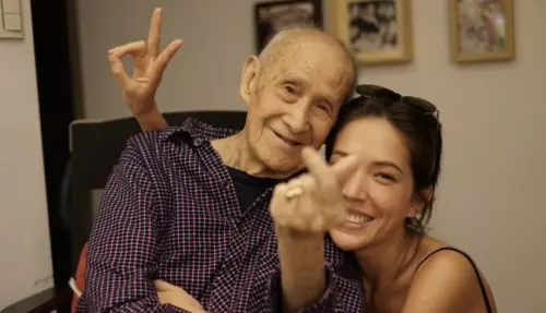 ▲許瑋甯的外公過世快4年了。（圖／翻攝自許瑋甯IG）