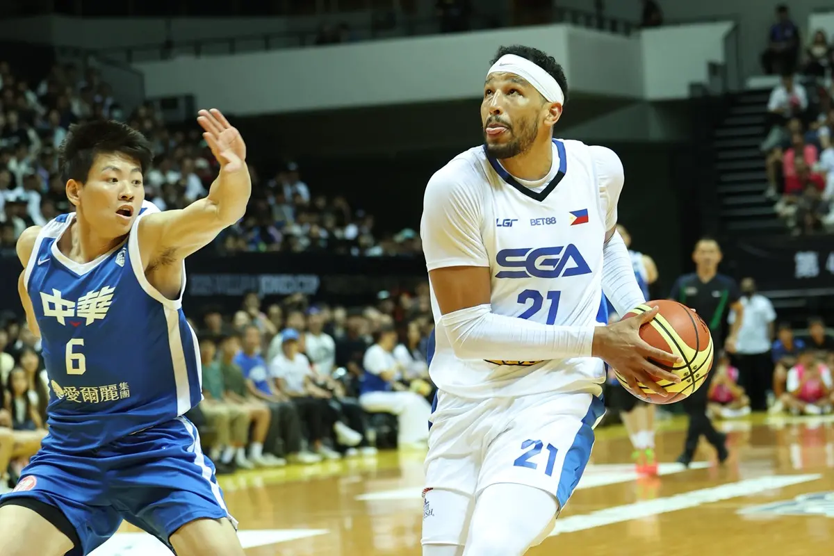 ▲菲律賓本次瓊斯盃由前NBA雷霆防守悍將Andre Roberson領軍，繳出17分、19籃板與5抄截的全面表現，成為逆轉中華藍關鍵。（圖／中華藍提供）