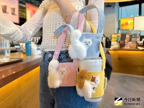 ▲星巴克「貓屁屁杯套」再度驚喜開賣。（圖／記者蕭涵云攝）