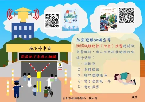 北市注意！「城鎮韌性演習」17日登場　人車配合引導演練
