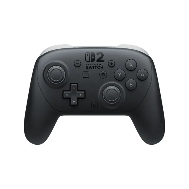 ▲momo站上熱賣配件Nintendo Switch 2 黑灰色Pro控制器手把。（圖╱momo提供）