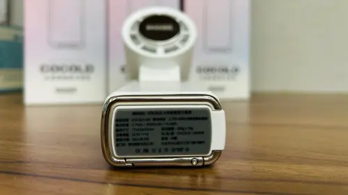 ▲486團購提醒，請勿撕除風扇機身上標示電池容量的貼紙，這是安檢人員判斷是否合規的重要依據。（圖／486團購提供） 