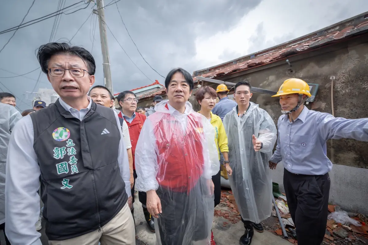 賴清德不甩災民？郭國文還原真相 嘆「救災時刻要團結」