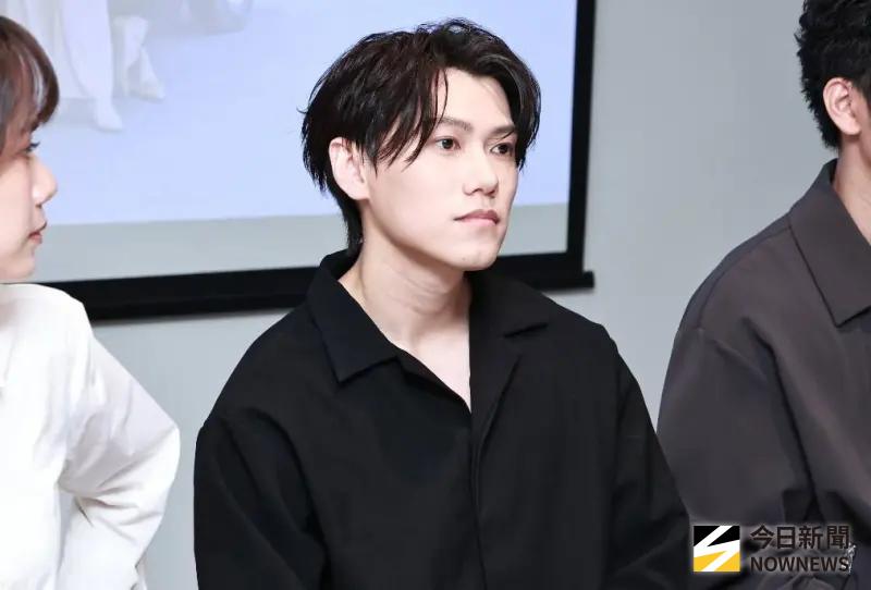 ▲邱宇辰（如圖）和黃宏軒鬧翻，承認已經沒聯絡，祝福對方，對於黃宏軒開小帳罵他，僅表示要「溫柔強大去面對」。（圖／記者吳翊緁攝）