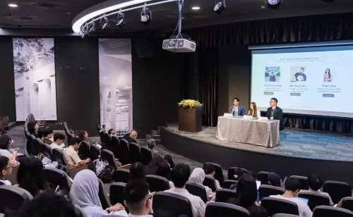 ▲與談人分享台灣在數位治理與AI時代挑戰下的經驗與展望。（圖／台亞會提供）