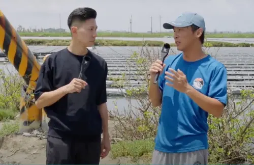 民眾黨直擊台南災區　居民曝「光電板」滿天飛：蚵農損失近7成
