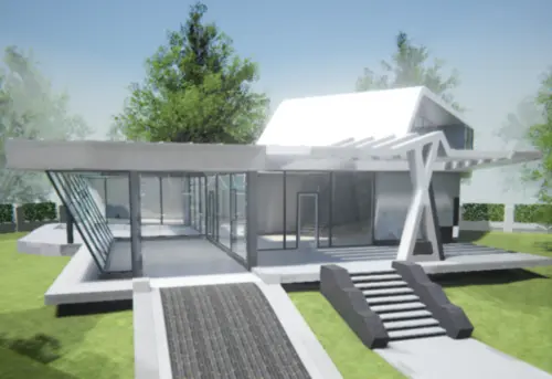 ▲《Sinespace》主打玩家創建自己的 3D 世界，可以購買土地或建模後，透過遊戲引擎建造任何風格的場景。（圖／Sinespace官網）