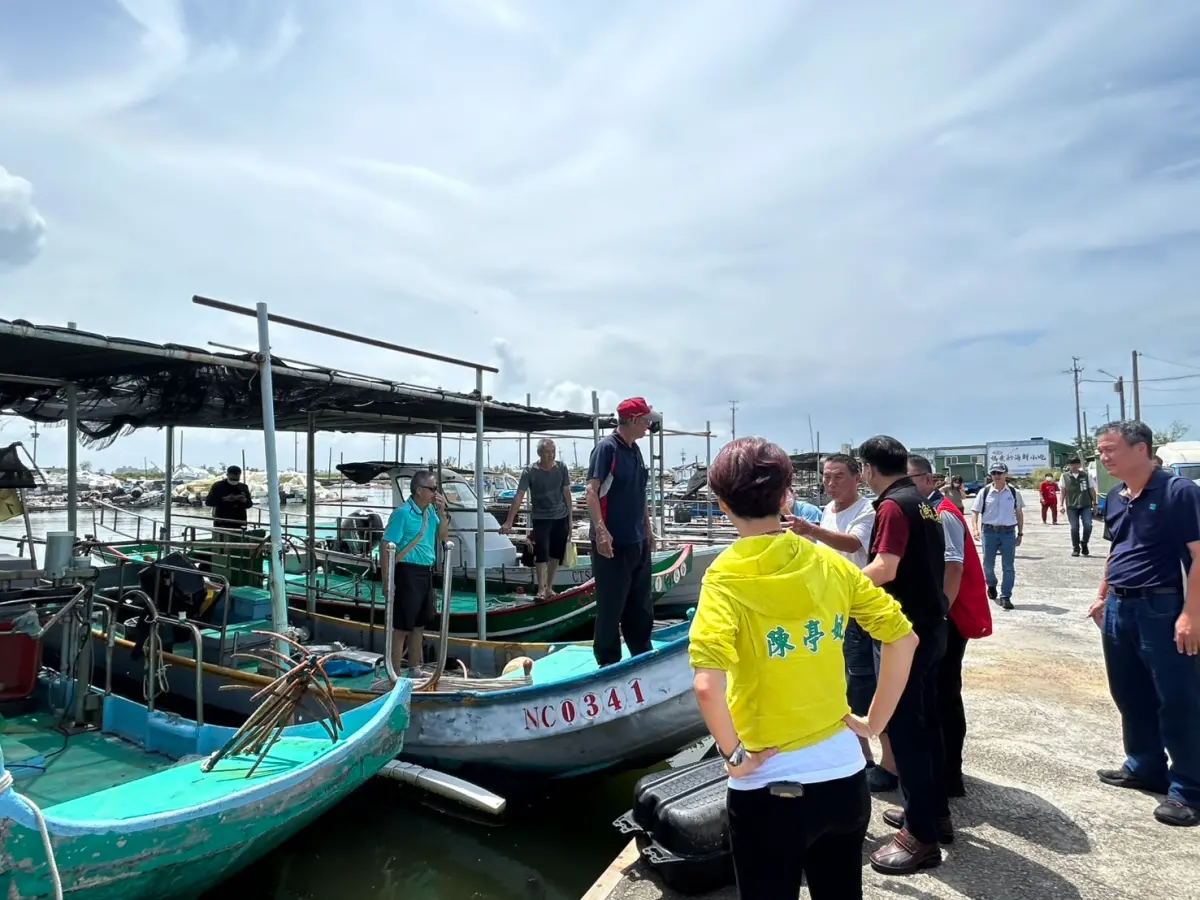 ▲基層農漁民集體反應需求 陳亭妃籲中央從寬協助（圖／陳亭妃提供）