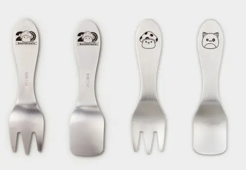 隨組附贈可愛「楓味派對叉匙組」,吃蛋糕更有儀式感! ▲隨組附贈可愛「楓味派對叉匙組」,吃蛋糕更有儀式感!