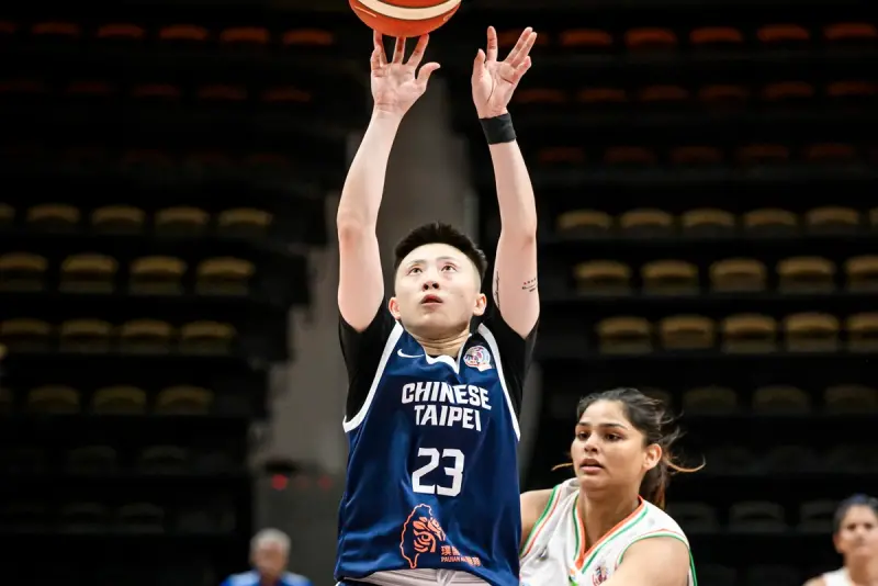 亞洲盃女藍／中華隊83：39打爆印度！預賽收下2連勝　高機率進4強