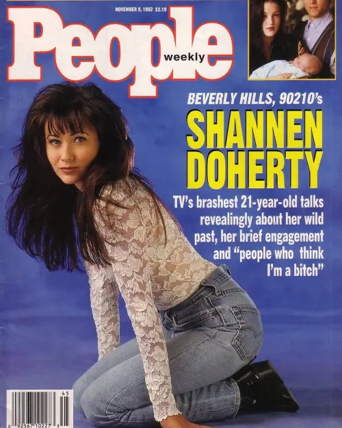 ▲香儂道荷蒂很年輕時就因《飛越比佛利》紅遍全美，還成為《時人》雜誌的封面人物。（圖／摘自IG） 