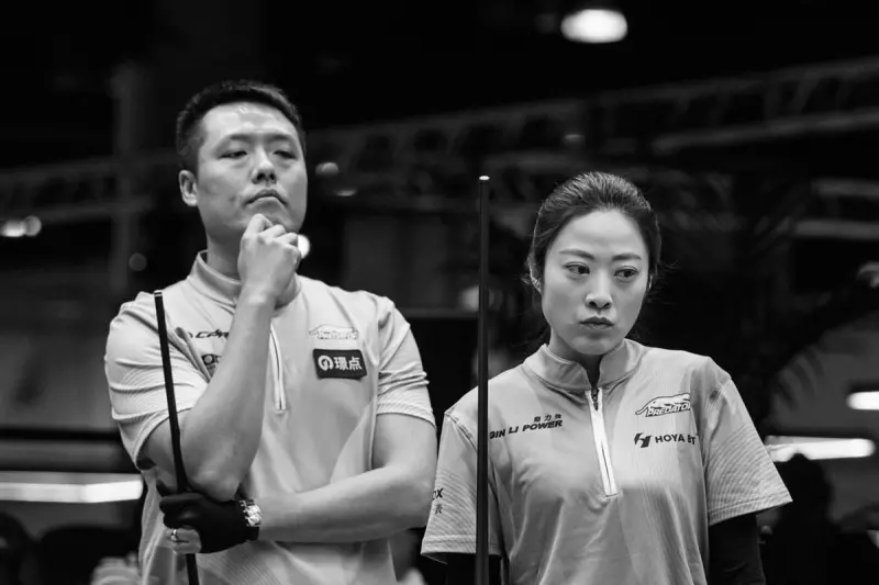 ▲台灣撞球界14日傳來沉痛噩耗，撞球名將「火雲邪神」張榮麟，於印尼雅加達參加國際賽事期間不幸猝逝，而目前同樣在印尼參賽的撞球好手「大眼妹」周婕妤，也在社群平台發文悼念這位長年搭檔。（圖／取自周婕妤臉書）