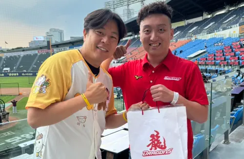 中職／味全龍赴韓深度交流！與LG雙子談合作　分享啦啦隊應援文化
