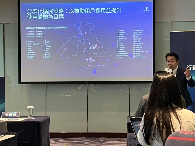 愛立信：全球5G用戶年底將達29億　生成式AI崛起成手機賣點
