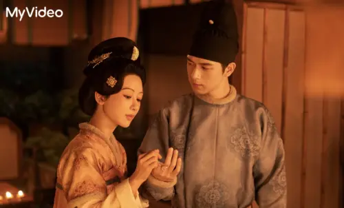 ▲《錦繡芳華》楊紫（左）與李現（右）終於互訴真情。（圖：台灣大哥大MyVideo提供）