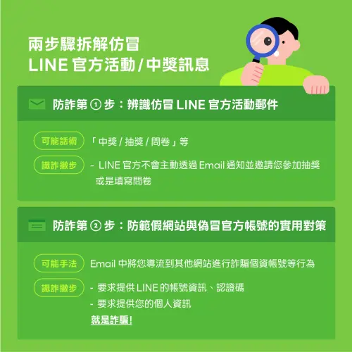 ▲LINE詐騙。（圖／取自LINE官網）