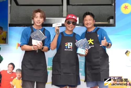 ▲《綜藝玩很大》坤達、吳宗憲、KID。（圖／記者嚴俊強攝）