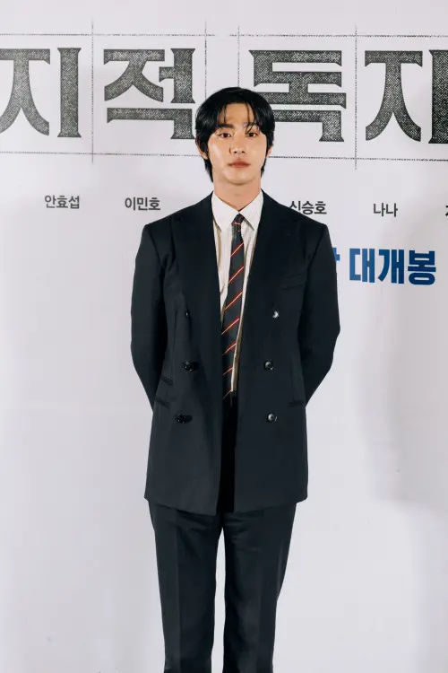 ▲安孝燮雖然是「最帥獨子」,但現實生活中卻相當反差萌,連忘記2題媒體的發問內容。(圖/采昌) ▲安孝燮雖然是「最帥獨子」,但現實生活中卻相當反差萌,連忘記2題媒體的發問內容。(圖/采昌)