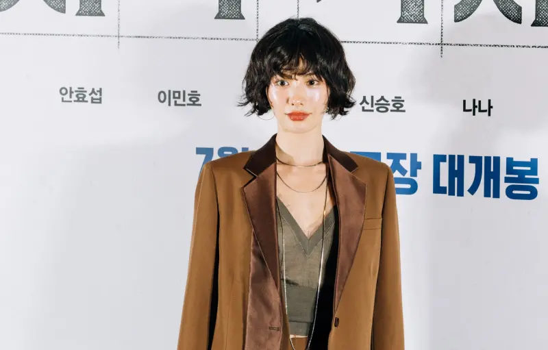 ▲NANA曾連續拿下「世界最美臉孔」冠軍，今天出席《全知讀者視角》美貌震驚全場。（圖／采昌）