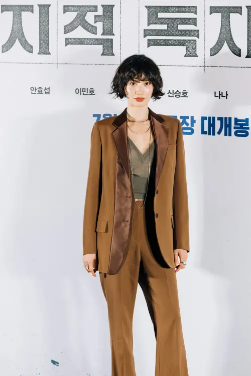 ▲NANA的好身材眾所周知，今天出席記者會還穿透視裝，辣翻天。（圖／采昌）