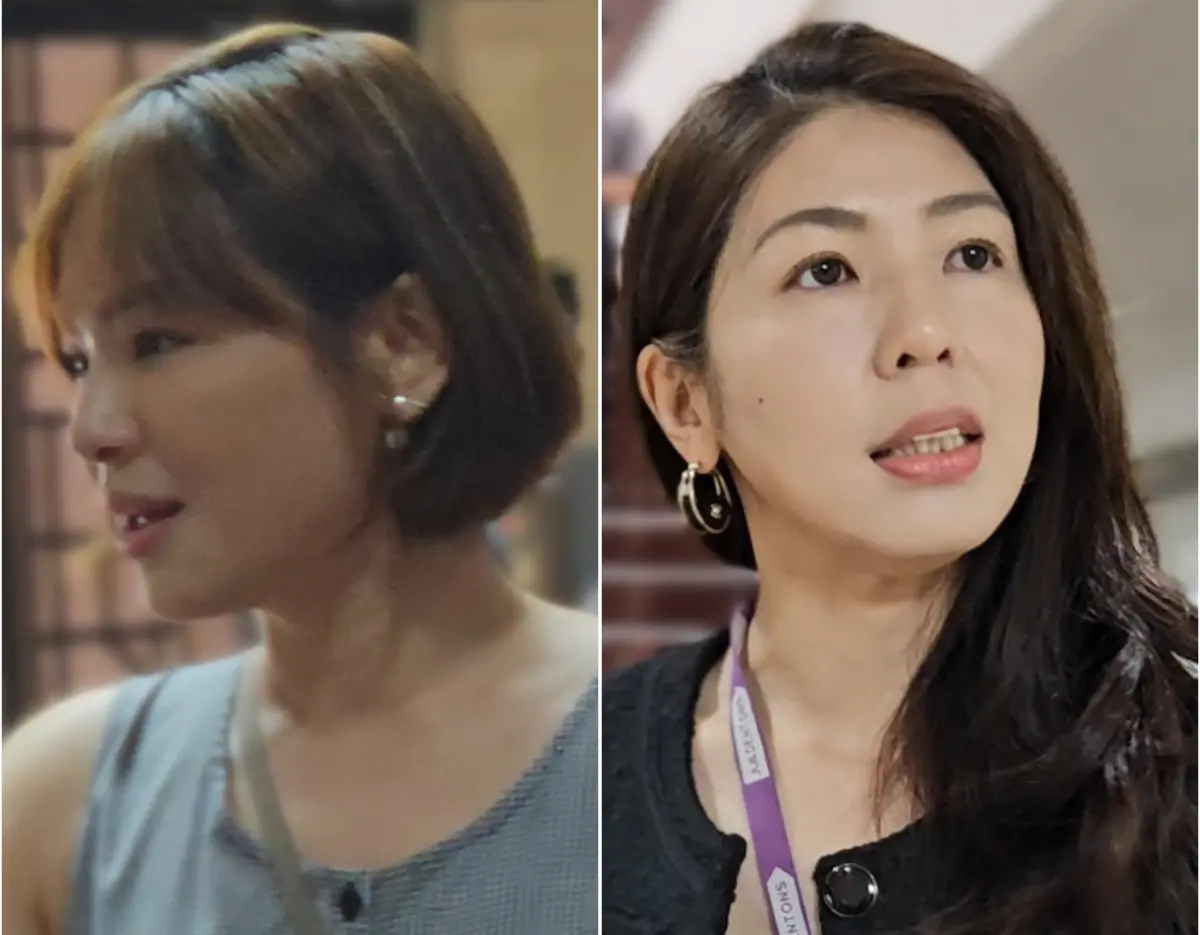 ▲網紅陳沂（左）、律師李怡貞（右）出庭針鋒相對，法官曾極力勸和。（圖／記者劉松霖攝）