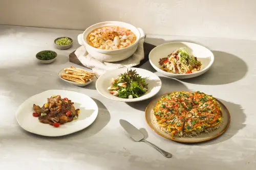 ▲煙波國際觀光集團集結旗下7大主廚出手，從上百道料理中飄選出14道料理，成為早午餐檯上新菜色。（圖／煙波國際觀光集團）