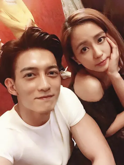 ▲周曉涵、王家梁（圖／翻攝自周曉涵臉書）