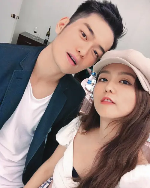 ▲周曉涵、王家梁（圖／翻攝自周曉涵IG）