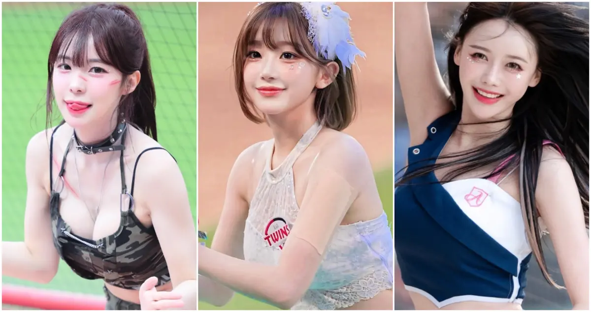 ▲中職明星賽今日登場，球員在場上拚搏，場邊啦啦隊女孩也成為最大亮點，兩天各自集結6隊、一共75位女孩在場邊應援，女孩參加人數為史上次高，李多慧、邊荷律、趙娟週、李雅英、李珠珢與安芝儇6位人氣韓援都將代表各自球團出席活動。（圖／翻攝自IG）