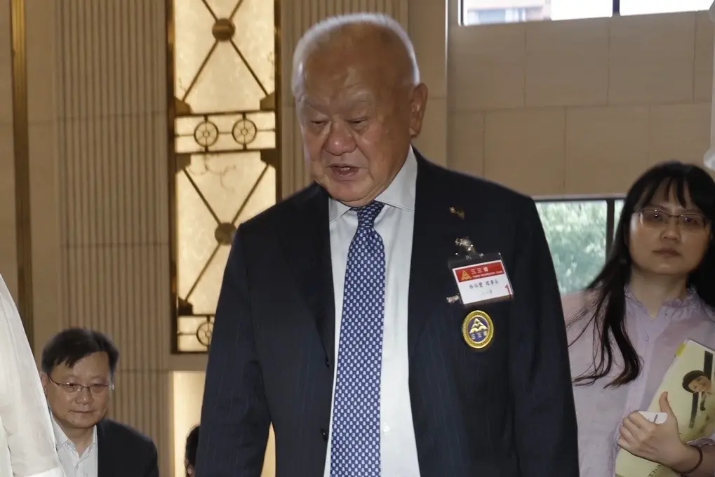 ▲三三會理事長林伯豐。（圖╱記者葉政勳攝）