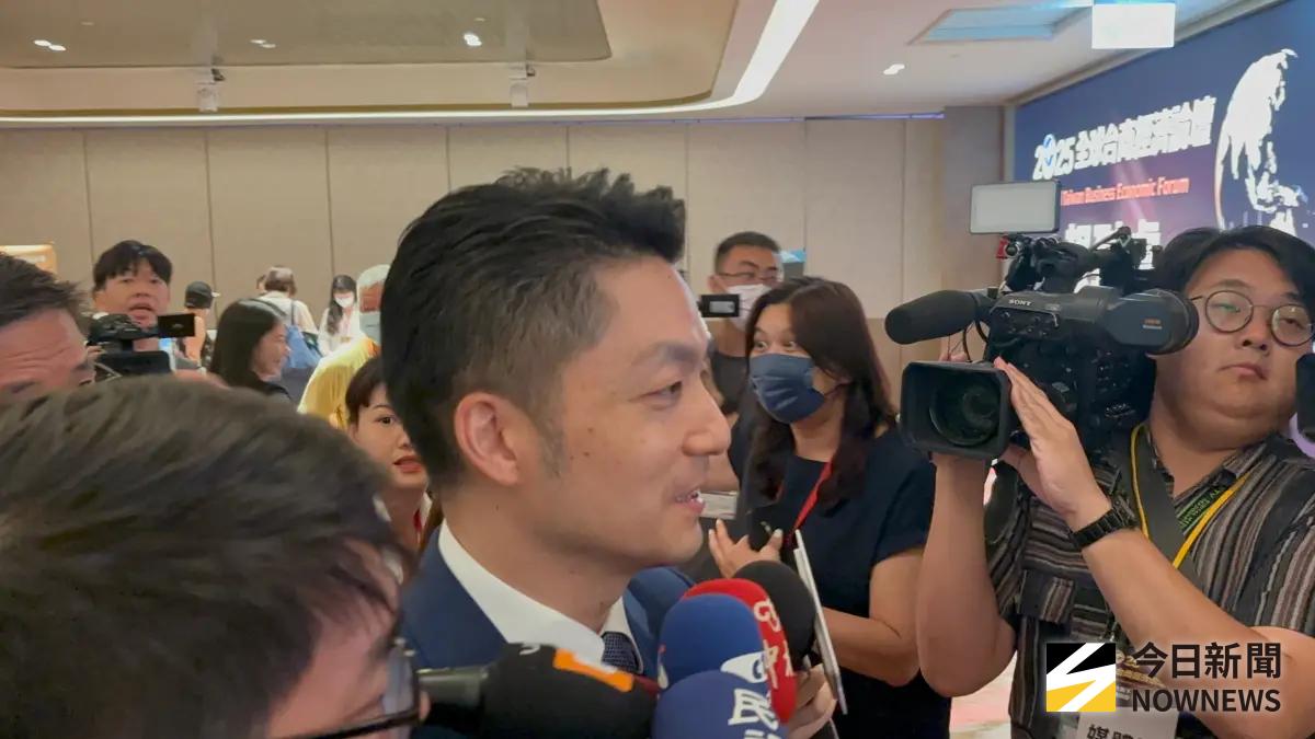 ▲行政院長卓榮泰稱普發1萬元只能買冰箱、遙控飛機，蔣萬安回應說「要苦民所苦」。（圖／記者呂炯昌攝，2025.07.16）